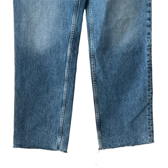 RE/DONE 90s Comfy  Jeans In Chilled Indigo Blue Size 30 - Picture 7 of 15